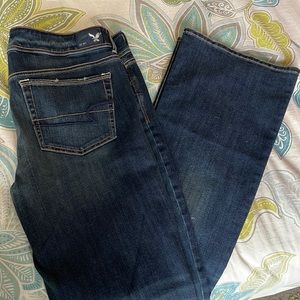 🆕American Eagle size 12 Kick Boot cut jeans